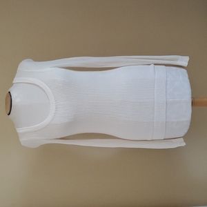 Cyan Cream Knit Sweater